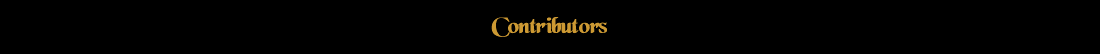 Contributors